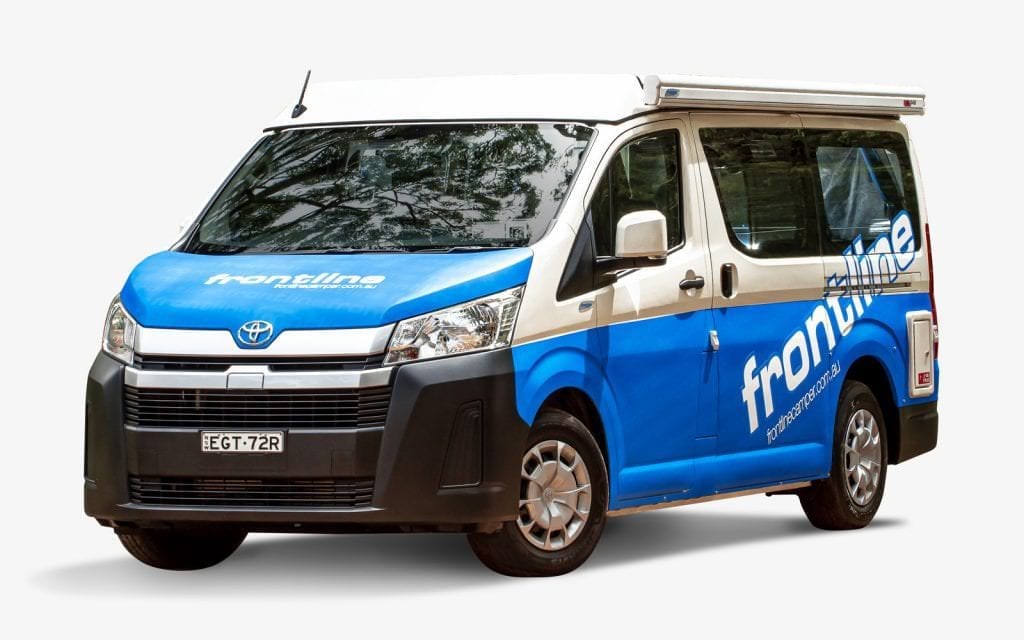 toyota hiace campervan