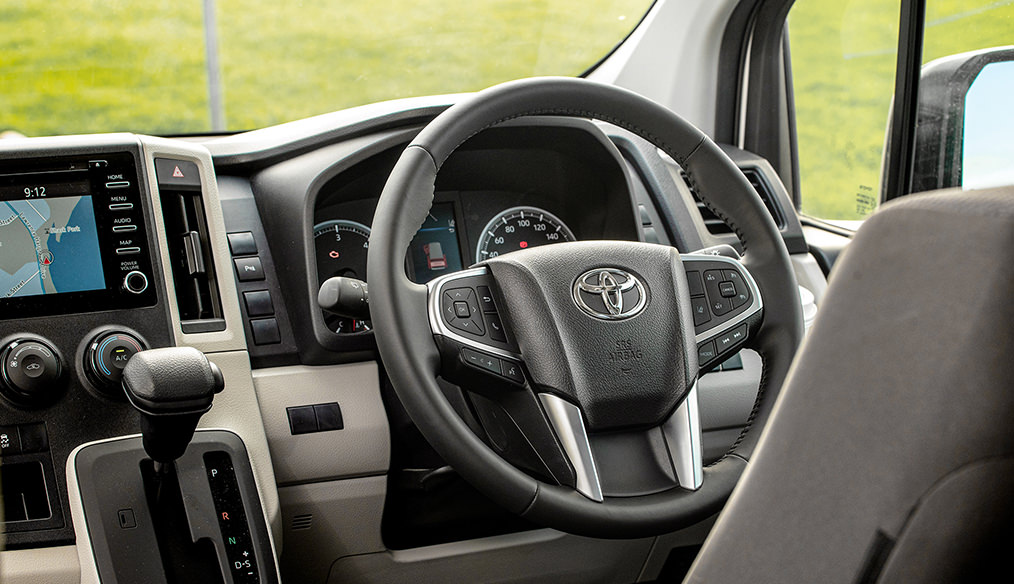 Toyota Hiace Frontline Campervan interior